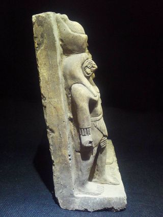 EGYPTIAN ANTIQUES ANTIQUITIES Isis Osiris And Horus Stela Stele 1294 - 1279 BC 6