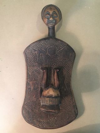 Hand Carved African Statue - Luba Tribe - Congo