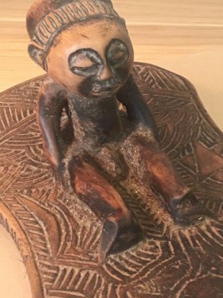 Hand Carved African Statue - Luba Tribe - Congo 3