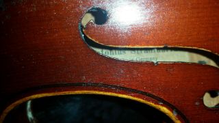 Old Antique German Violin 11