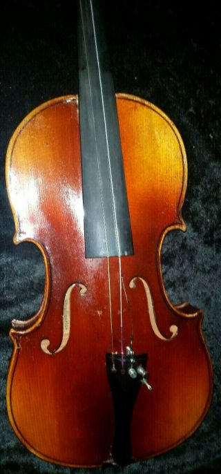 Old Antique German Violin 9