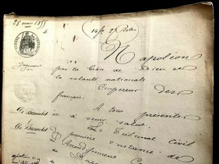 1855 NAPOLEON related document 56 PAGES 2