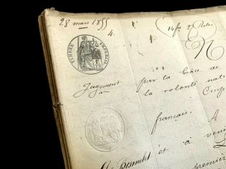 1855 NAPOLEON related document 56 PAGES 4