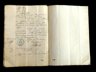 1855 NAPOLEON related document 56 PAGES 5