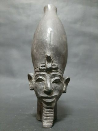 Rare Ancient Egyptian Antiques King Amenhotep ii Bazalt Stone Egypt 1427 - 1397 BC 10
