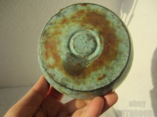 Antique HandMade Copper bowl / Cauldron / Pot,  metal,  patina 6