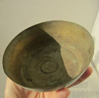 Antique HandMade Copper bowl / Cauldron / Pot,  metal,  patina 8