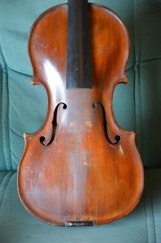 Old Violin,  Italian Writing Inside Gagliano 1802,  From An Estate
