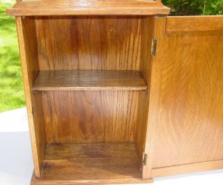 Vintage Hand Crafted Wood Kitchen/ Medicine Apothecary Wall Cabinet 6