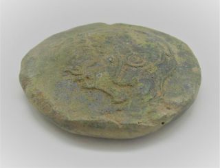 VERY RARE CIRCA 4TH CENTURY BC ANCIENT GREEK AE TOKEN 3