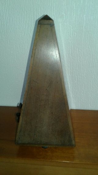 Antique Mahogony French Metronome Maelzel Paquet 1815 - 1846 6