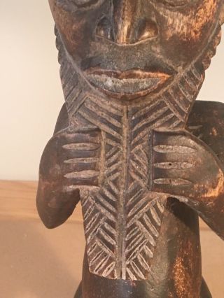 Hand Carved African Mask - Suku Tribe - Congo 2