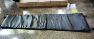 Black Leather Lc4 Le Corbusier Lounge Chaise Replacement Pad.