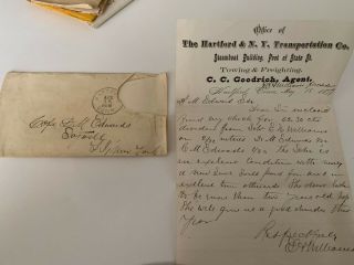 HISTORIC 19th Century Letters NE US Hatteras,  Sayville,  Long Island,  Weather BIN 10