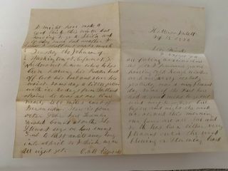 HISTORIC 19th Century Letters NE US Hatteras,  Sayville,  Long Island,  Weather BIN 3