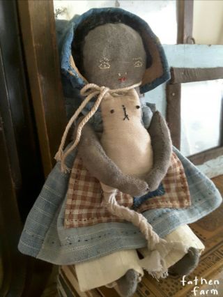 Fat Hen Farm - Rag Doll - Early Cloth - Starletta 3