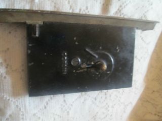 Corbin Double Pocket Door Lockset - Key & Accessories - Rare /Antique 3