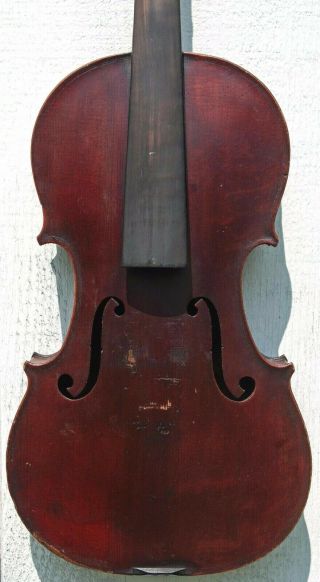 Old Vintage Antique 4/4 French Violin Jtl Medio Fino,  For Restoration,  1321