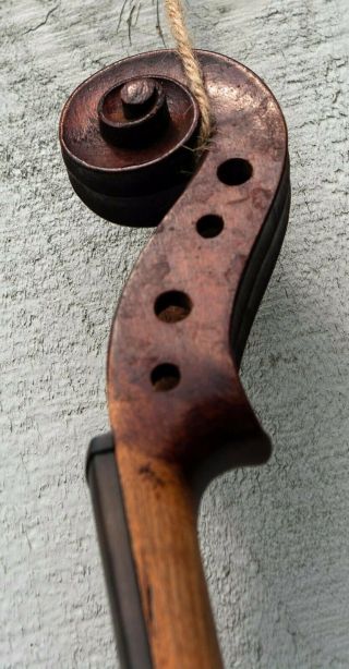 Old Vintage Antique 4/4 French violin JTL Medio Fino,  for restoration,  1321 5