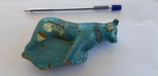 Egyptian Antiques Cow Statue Figure Sculpture 1100 - 1500bc Probably
