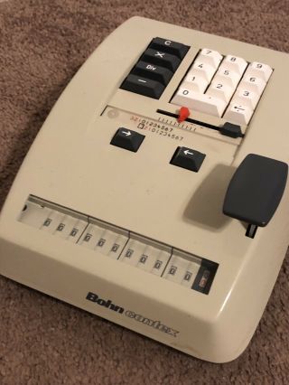 Bohn Duplicator Company Contex - 10 Vintage 10 - Key Adding Machine Rex - Rotary 7