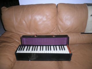 Vintage Folding Practice Piano Keyboard