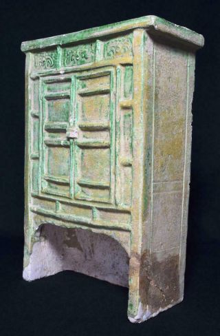 Impressive Chinese Ming Dynasty ' Mingqi ' Funerary Cabinet c1500s 2