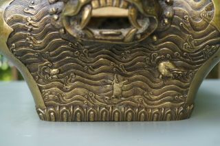 large Chinese Ming or Qing Dynasty censer 17 