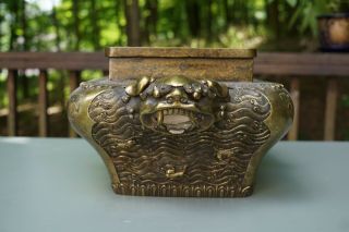 large Chinese Ming or Qing Dynasty censer 17 