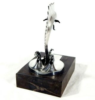 Large & Unique Sterling Marlin Fish Sculpture Trophy TAXCO MEXICO PEDRO ' S 4