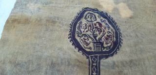 An Egyptian Early Christianity Roman - Coptic Textile Fragment 3