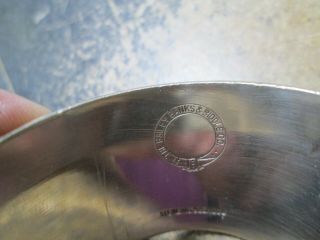 WEST POINT MILITARY BAILEY BANKS & BIDDLE USMA NAME Sterling Silver Napkin Ring 4