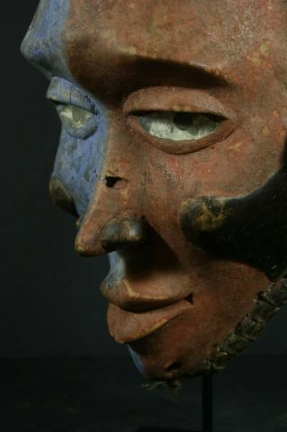 Afican NKISI Nail Fetish Mask - BACONGO - D.  R.  Congo AFRICAN TRIBAL ART PRIMITIF 5