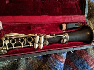 Antique Eb Clarinet.  Buffet,  Blackwood.  In 2