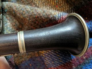 Antique Eb Clarinet.  Buffet,  Blackwood.  In 3