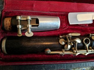 Antique Eb Clarinet.  Buffet,  Blackwood.  In 5