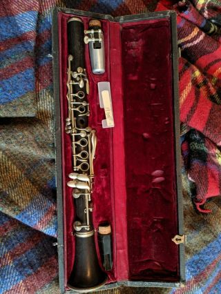 Antique Eb Clarinet.  Buffet,  Blackwood.  In 6
