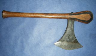 An old/antique Songye axe,  Kongo,  Africa,  no sword,  knife,  dagger,  spear 2