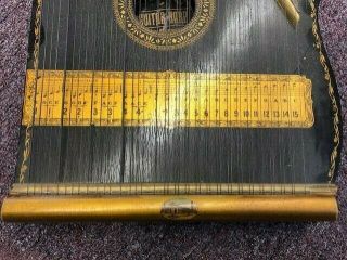 Vintage 1800 ' s Mandolin Guitar - Harp 3