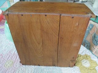 ANTIQUE SPICE BOX CABINET WOODEN PRIMITIVE CHEST 6 DRAWERS APOTHECARY 3