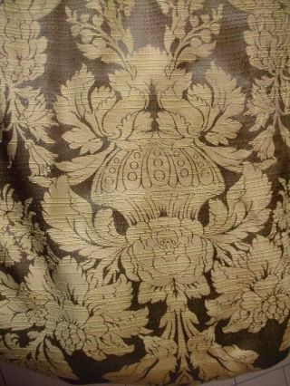 French Silk Lustre Large Scale Regency Design Panel 2m long 2