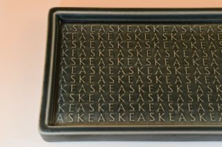 Rare Vintage Mid Century ASKE DANMARK KRONJYDEN Change - Jewelers Tray Dish 2