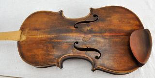 Antique Violin Repaired by William L Peters in late 1800 ' s.  (BI MK/181117) 7