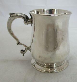 Antique Georgian Sterling Silver Baluster Mug,  226 Grams,  1752