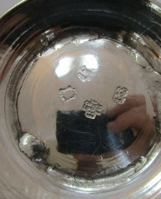 Antique Georgian Sterling silver baluster mug,  226 grams,  1752 5