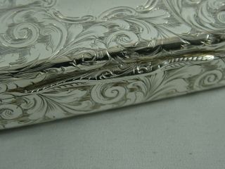 NATHANIAL MILLS,  solid silver SNUFF BOX,  1843,  75gm 3