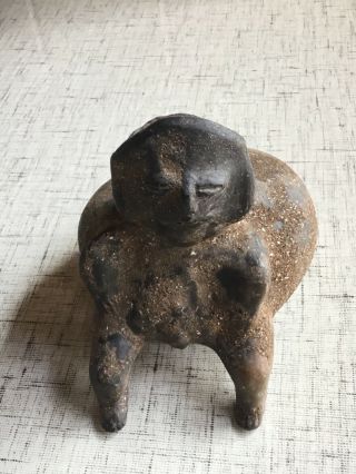 Mississippian Hunchback Effigy Circa 1000ce - 1350ce Rare Authentic Piece
