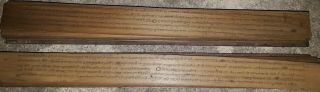 INDIA OLD EXTREMELY RARE SANSKRIT TAAD - PATRA (PALM LEAVES) MANUSCRIPT,  37 LEAVES. 6