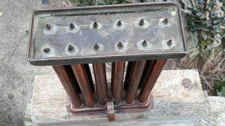 Antique Copper Candle Mold 12 Taper Single Handle 6