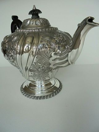 Silver Teapot Hunt & Roskell Late Storr & Mortimer 745g 7